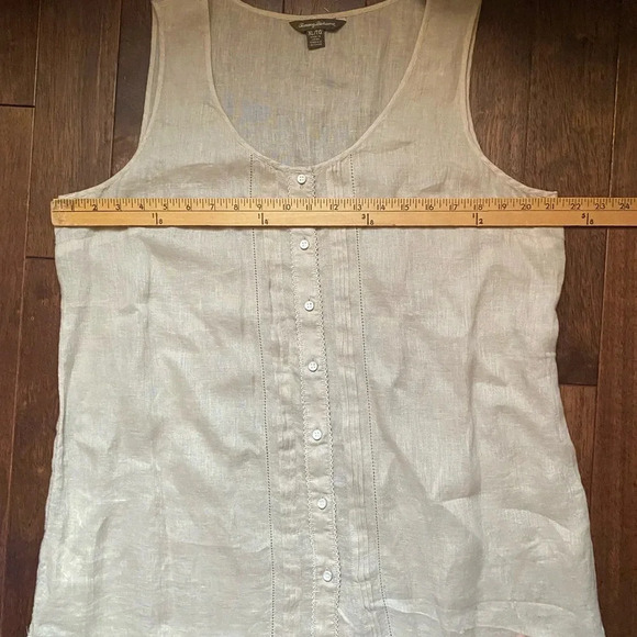 Tommy Bahama linen tank top size XL - Picture 10 of 12